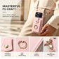 📱 52% RABATT NU! ✨ Magnetic Wallet Case with Ring Stand – plånboksfodral, 360° ringstativ & avtagbar axelrem – perfekt för vardagen, resor och stil 👜🔒