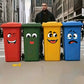 🤗4 ark med roliga klistermärken med smileys🤗
