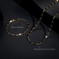 ✨ 50 % RABATT NU! 💎 Glittrande smyckeset – halsband & armband – kubisk zirkonia – perfekt för vardag och fest 🖤