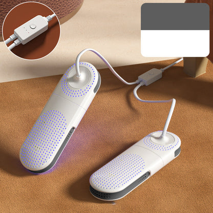 👟 50% RABATT NU! 🔥 Retractable Electric Shoe Dryer with UV Sterilization – smart utdragbar design, UV-sterilisering & snabb värmecirkulation – perfekt för alla skor 🦶✨