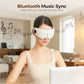 👁️Visuell Bluetooth-ögonmassager med värme och musik
