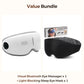 👁️Visuell Bluetooth-ögonmassager med värme och musik