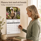 Rolig väggkalender med djurkulor