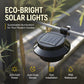 🌞 2+1 GRATIS! Vattentät solcellsdriven LED-lampa för takränna & vägg 🌞💡
