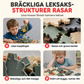 🧩 3D-byggklossar för barn med snöflingor som passar ihop