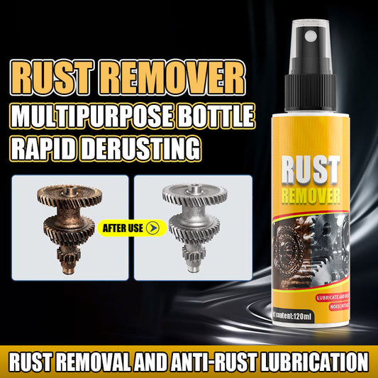 🛠️ 50% RABATT NU! ⚡ Multifunktionell mild rostborttagningsspray – 120 ml – för lätt ytrost på metallföremål i hem, verkstad och garage ✨