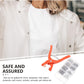 🧷 50% RABATT NU!Söm-fri knappknipsats för tryckknappar, inget nål och tråd behövs för att fästa knappar ✂️
