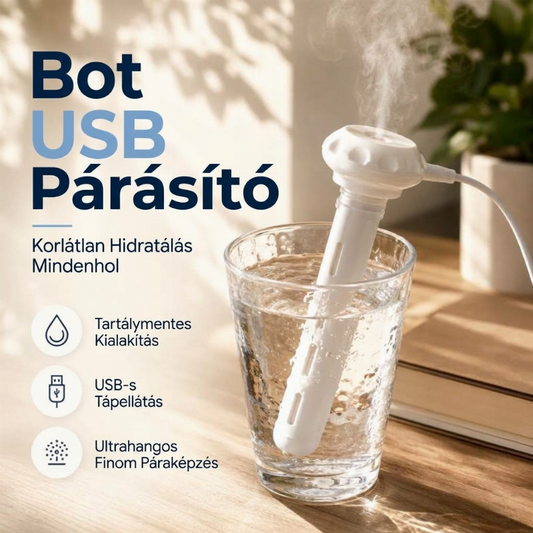 💨 Liten bärbar USB-luftfuktare