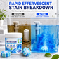 🚽✨Sprudlande rengöringstabletter för toalettskål och cistern – snabbverkande, djuprengörande, tar bort fläckar och lukter