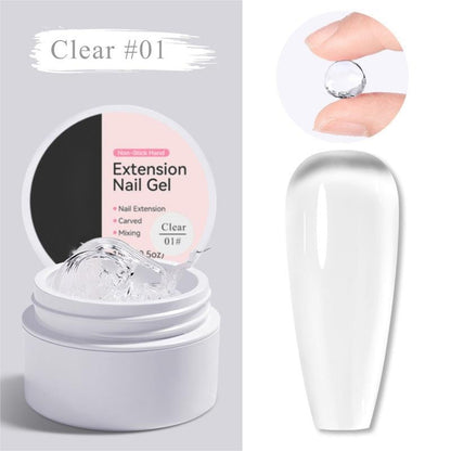 💅✨ SOMMARERBJUDANDE: 50 % RABATT! Förstärkningsgel för nagelförlängningar — Rinner inte, lätt att använda 🥳