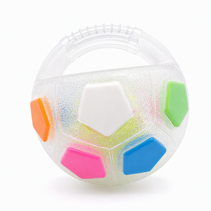⚽ 50% RABATT! 🐕 Interaktiv hundfotbollsleksak med greppöglor, perfekt för aktiv lek med hunden 🐾✨