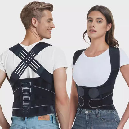 📢50 % RABATT! 🧍 Justerbar hållningskorrigerare för vuxna