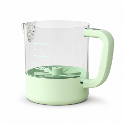 Automatisk elektrisk köksmixer och ris tvättmaskin – USB-uppladdningsbar äggvisp