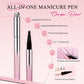 💅 50 % RABATT NU! ✨ All-in-One Cat Eye Nail Gel Pen 6-i-1 – bas, färg, förstärkning och överlack i en penna, med inbyggd magnet för cat eye-effekter och enkel applicering hemma 🧲
