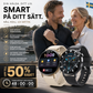 ✨⌚50% RABATT | Ultratunn Smartklocka för Herr – Bluetooth-samtal, 50+ Sportlägen & IP68 Vattentålig
